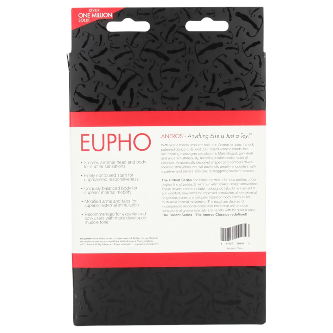 Aneros Eupho Trident - prosztata dildó (fehér) Aneros Eupho Trident - prosztata dildó (fehér)