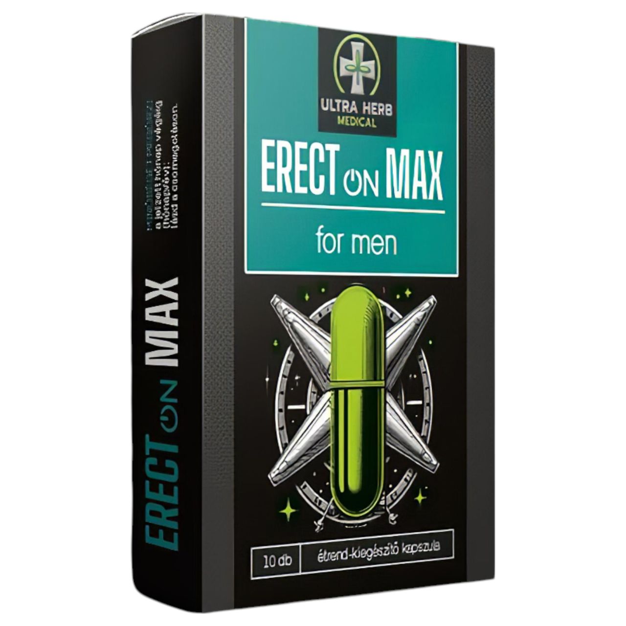 ErectOn Max - étrend-kiegészítő kapszula férfiaknak (10 db)