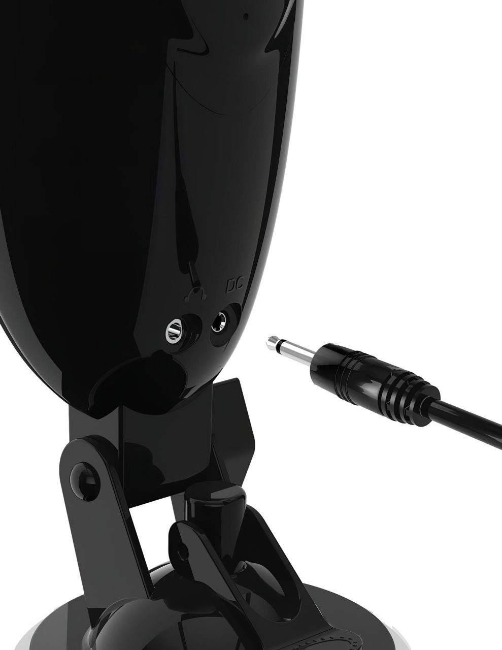 PDX Elite Dirty Talk - rezgő műpunci maszturbátor (fekete)