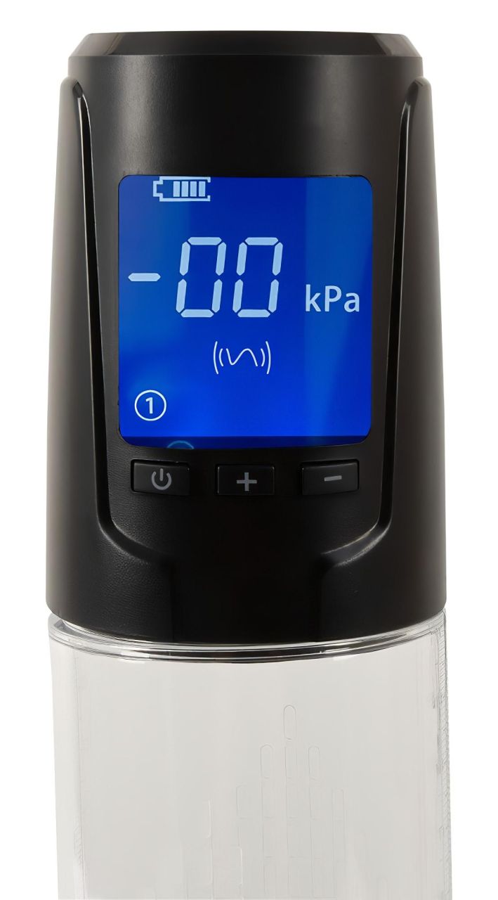 Mister Boner - akkus, automatikus péniszpumpa (fekete-átlátszó)