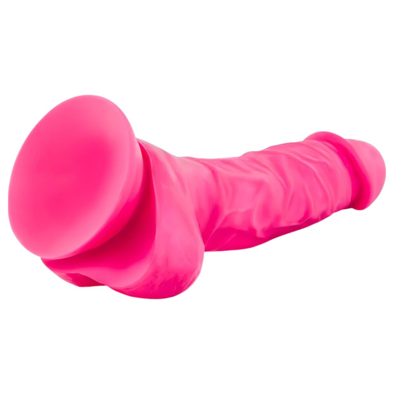 Blush Neo - tapadókorongos dildó - 19cm (pink)