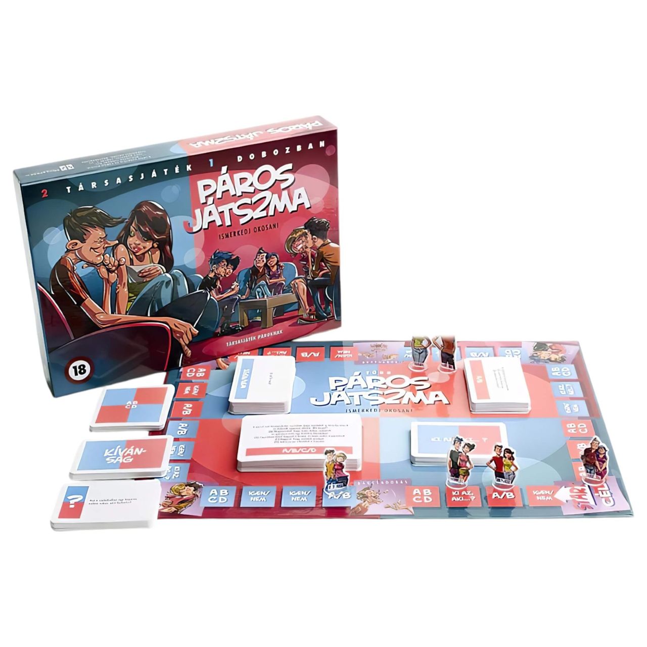 Páros játszma - Ismerkedj okosan felnőtt szex társasjáték Páros játszma - Ismerkedj okosan felnőtt szex társasjáték