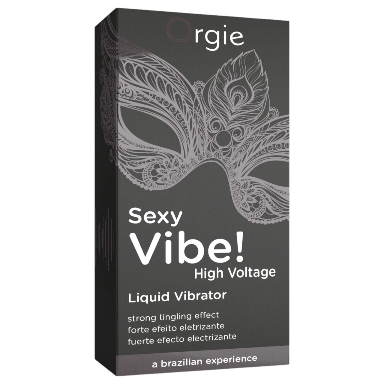 Orgie Sexy Vibe High Voltage - unisex folyékony vibrátor (15 ml)