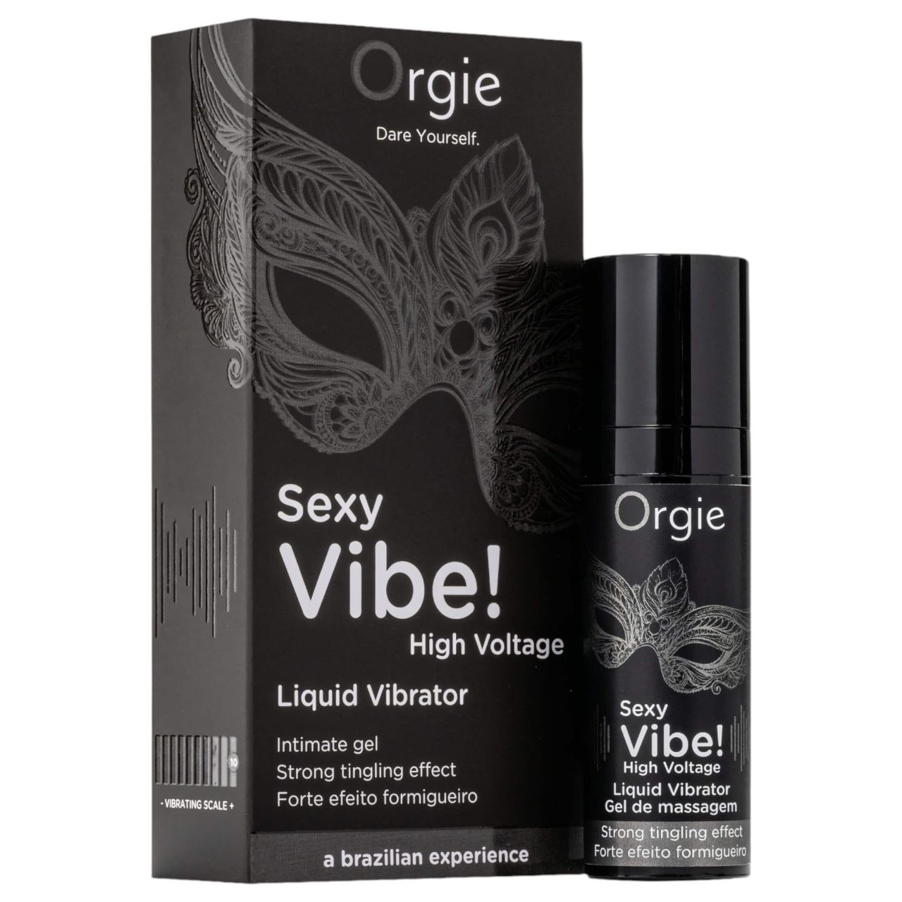 Orgie Sexy Vibe High Voltage - unisex folyékony vibrátor (15 ml)