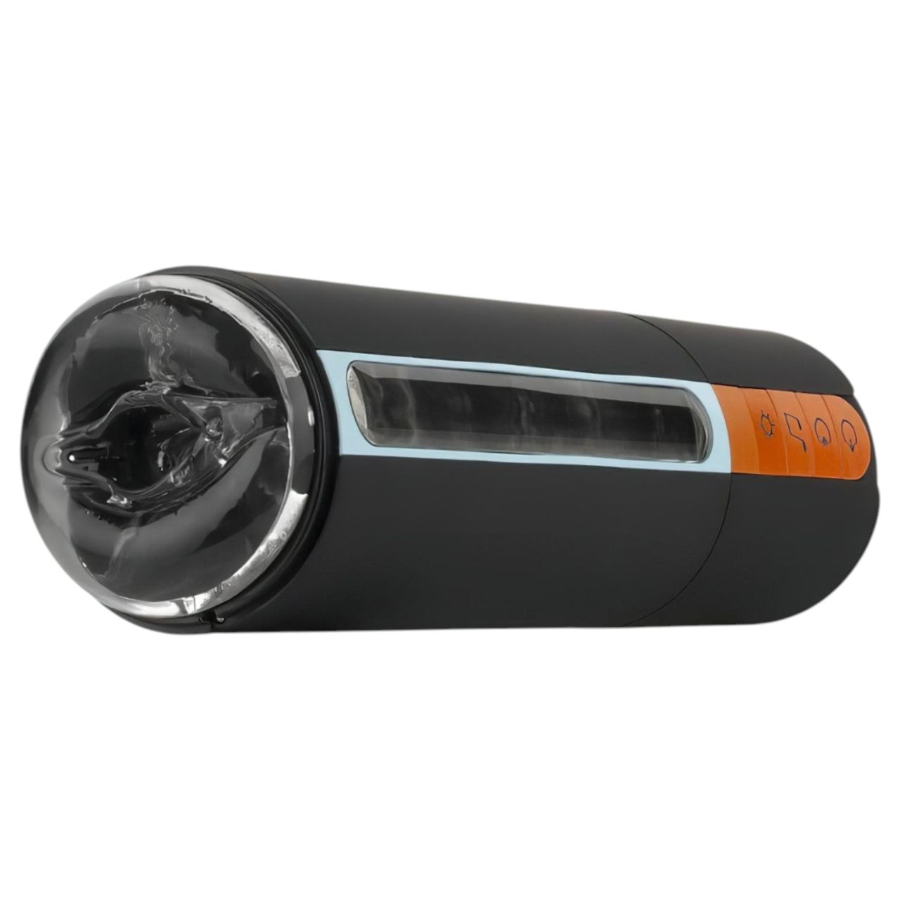 CRUIZR CP03 - akkus, szívó vibráló maszturbátor (fekete) CRUIZR CP03 - akkus, szívó vibráló maszturbátor (fekete)
