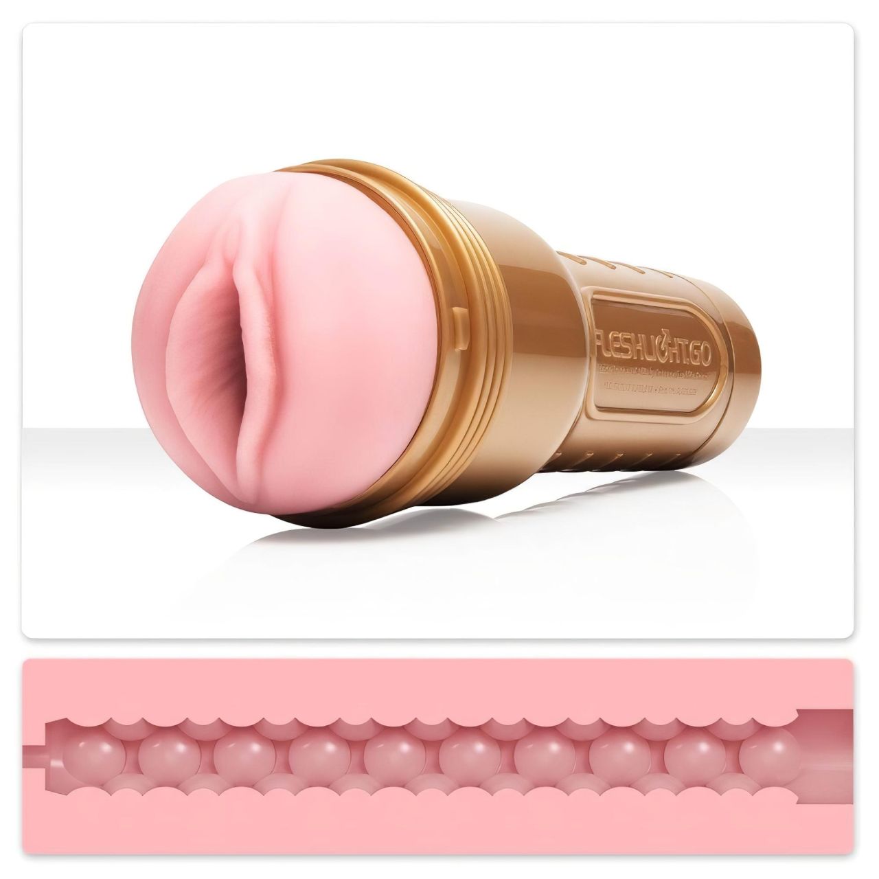Fleshlight GO Stamina Training Unit Lady - kompakt vagina (pink) Fleshlight GO Stamina Training Unit Lady - kompakt vagina (pink)