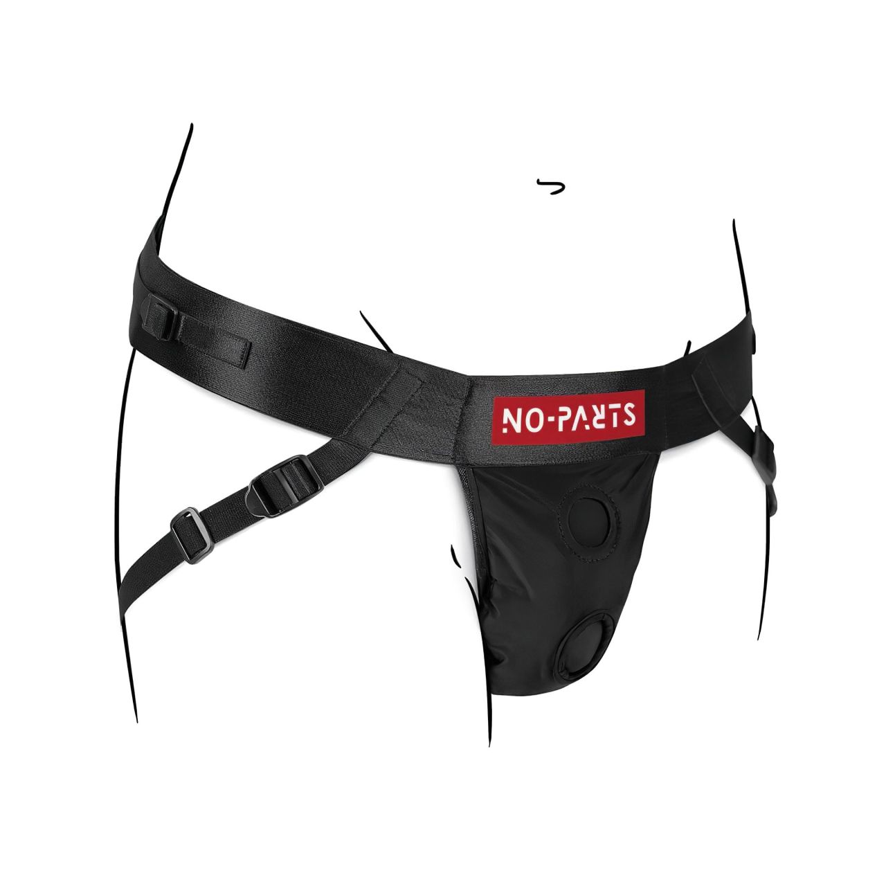 No-Parts Taylor - felcsatolható hám dupla O-gyűrűvel (S-L)