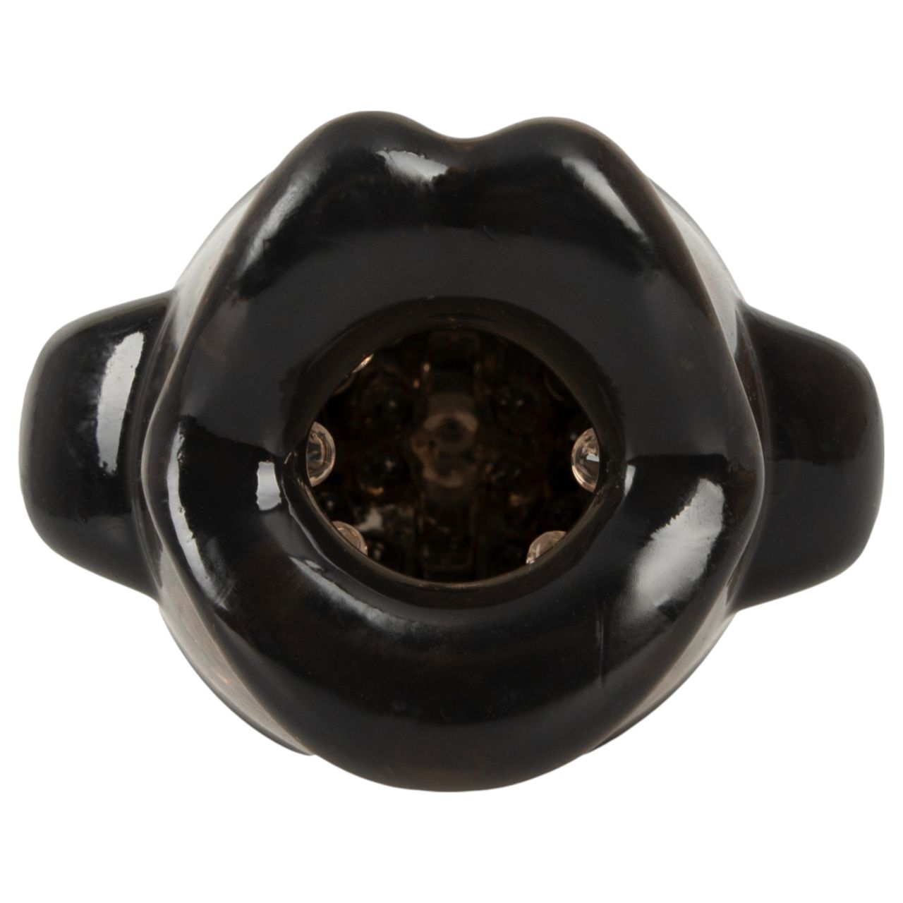 Stroker - szívó, rezgő maszturbátor (szürke)