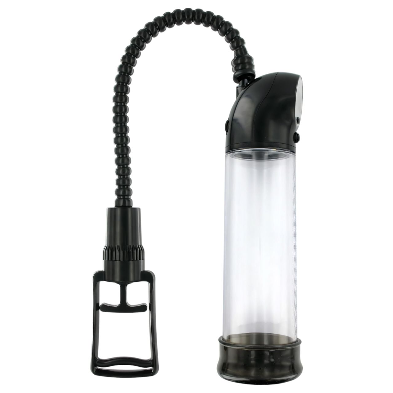 / XLSUCKER - digitális potencia- és péniszpumpa (átlátszó)