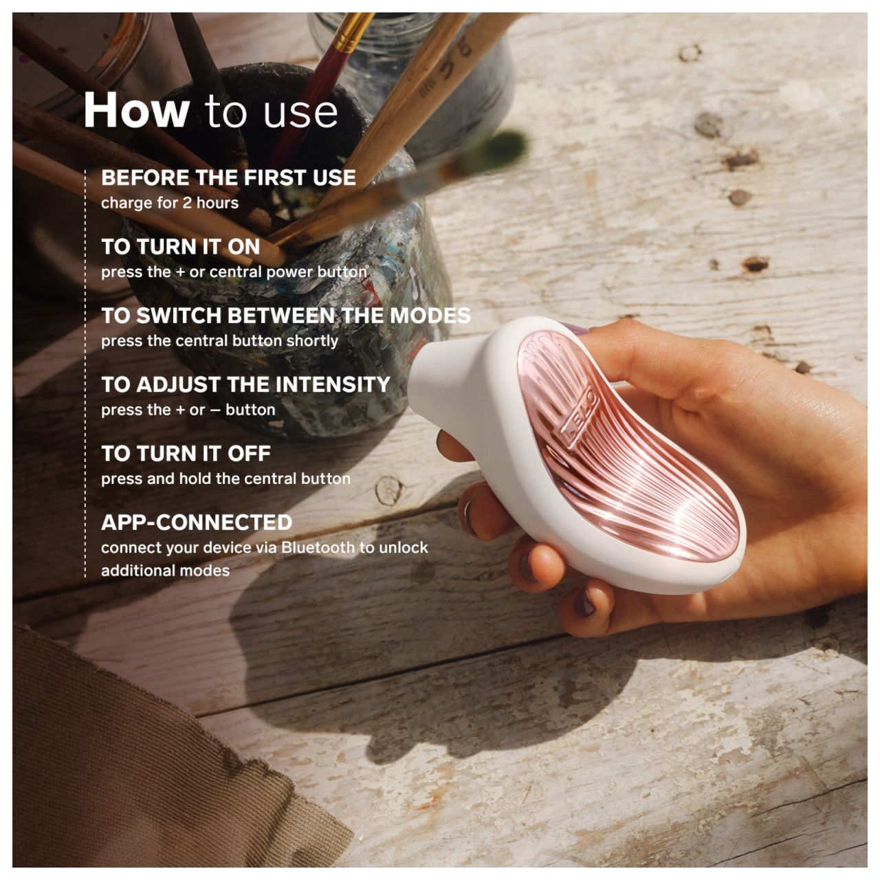 LELO Sona 3 - hanghullámos csiklóizgató (fehér) LELO Sona 3 - hanghullámos csiklóizgató (fehér)