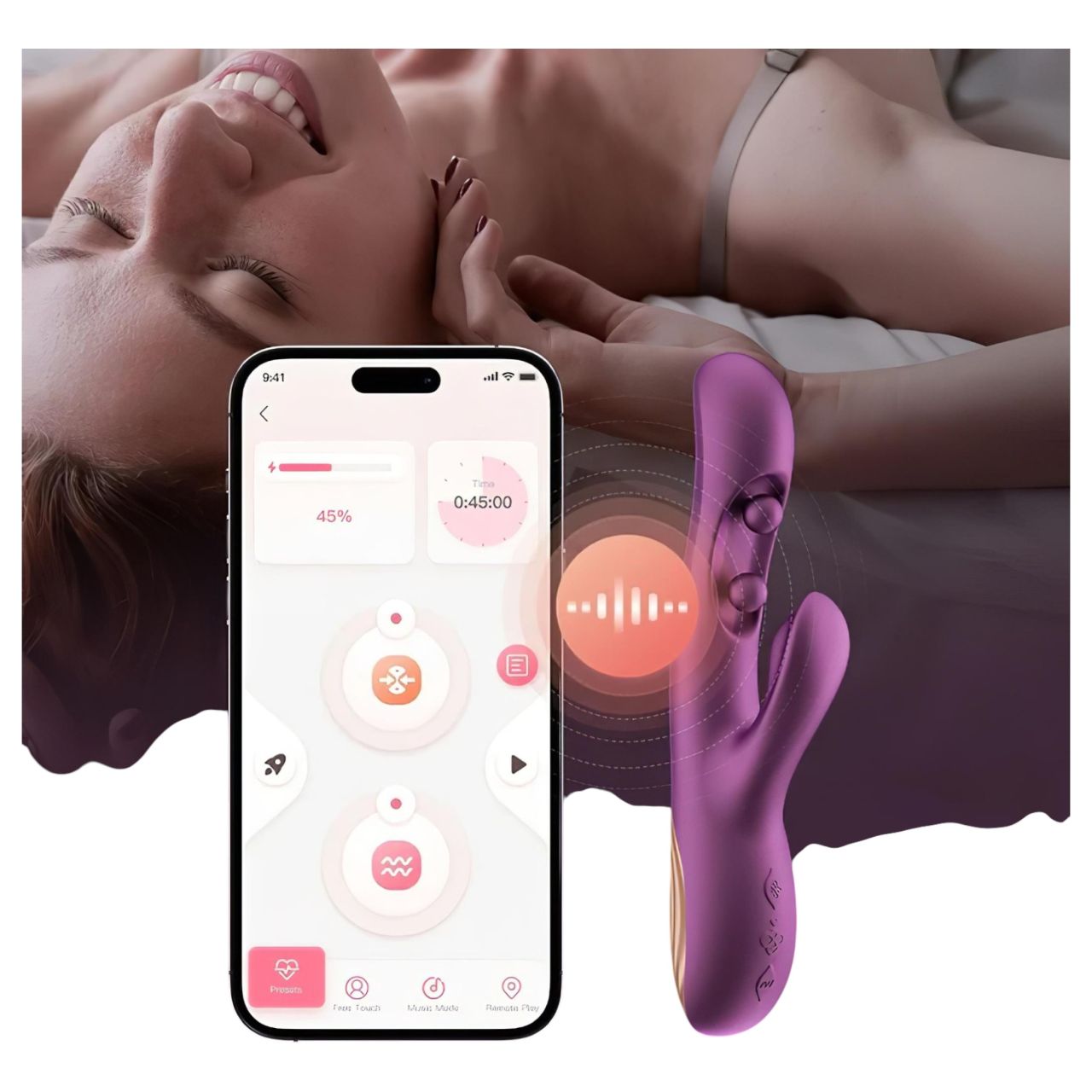 Honey Play Box Gem - App-vezérelt gyöngyös G-pont és csiklóizgató vibrátor (lila) Honey Play Box Gem - App-vezérelt gyöngyös G-pont és csiklóizgató vibrátor (lila)
