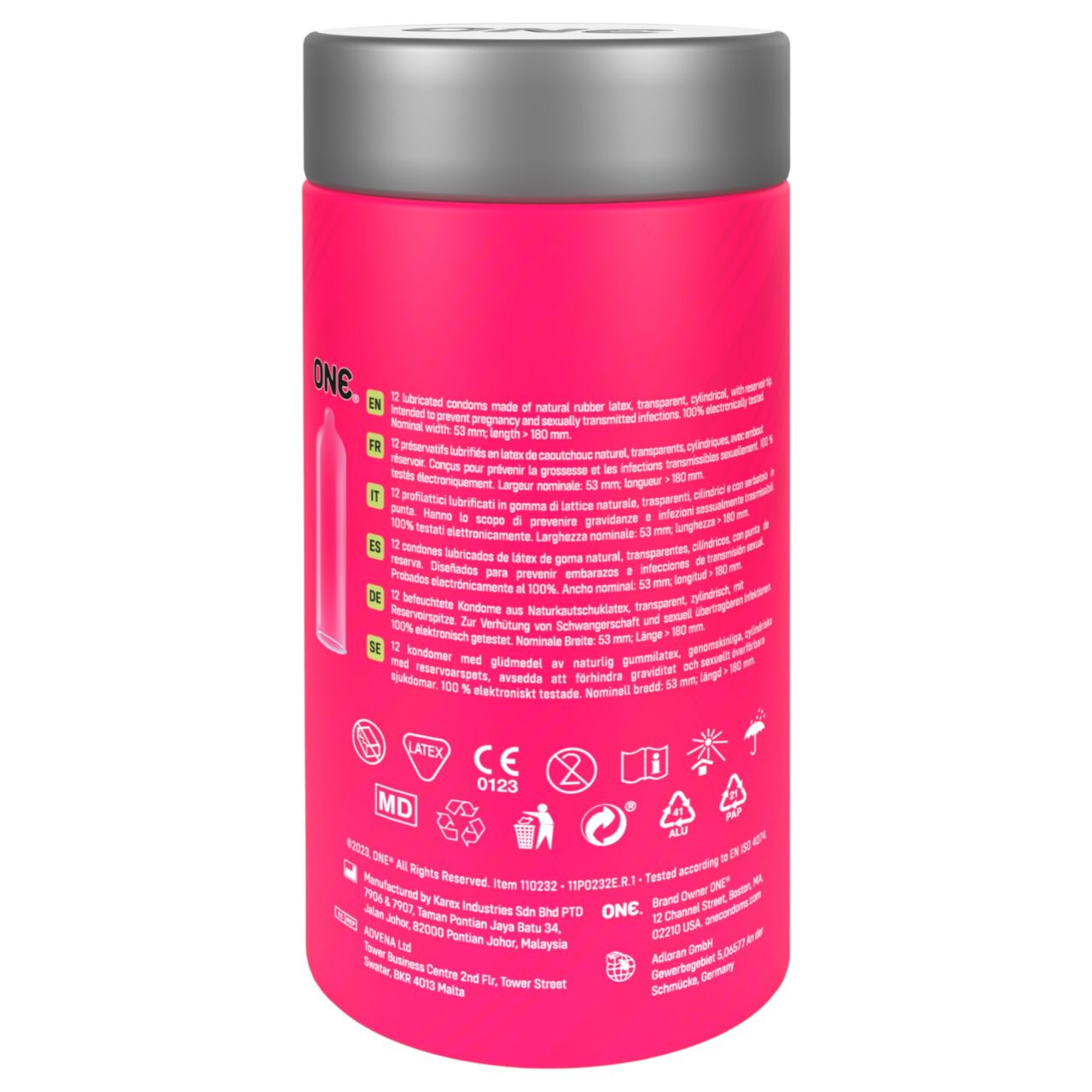 ONE Flavor Waves - ízesített óvszer - vegyes (12db) ONE Flavor Waves - ízesített óvszer - vegyes (12db)