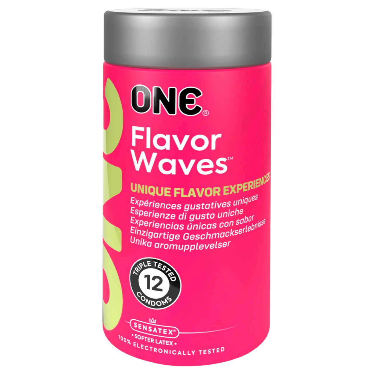 ONE Flavor Waves - ízesített óvszer - vegyes (12db) ONE Flavor Waves - ízesített óvszer - vegyes (12db)