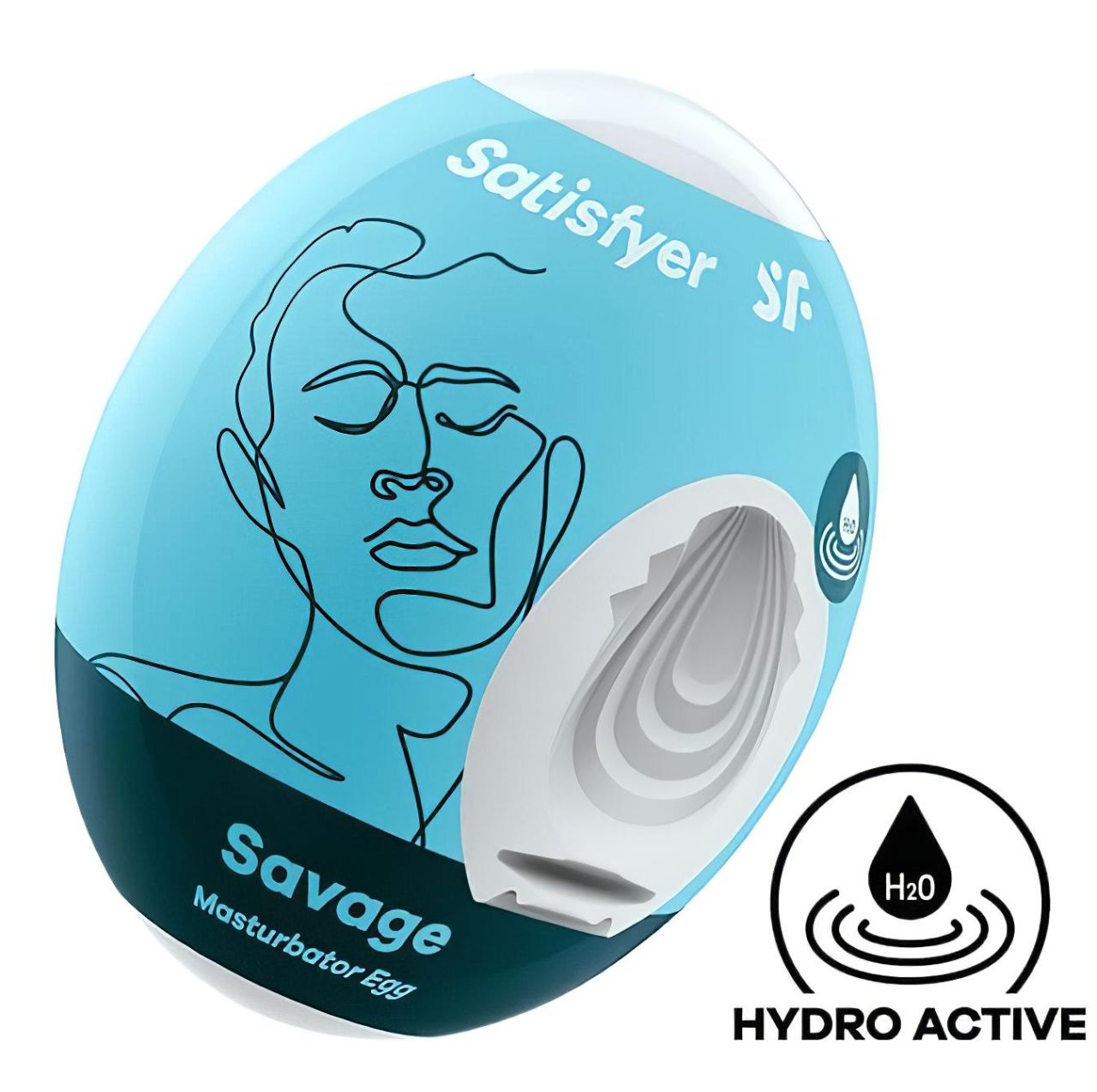 Satisfyer Egg Savage - tojás maszturbátor (1 db)