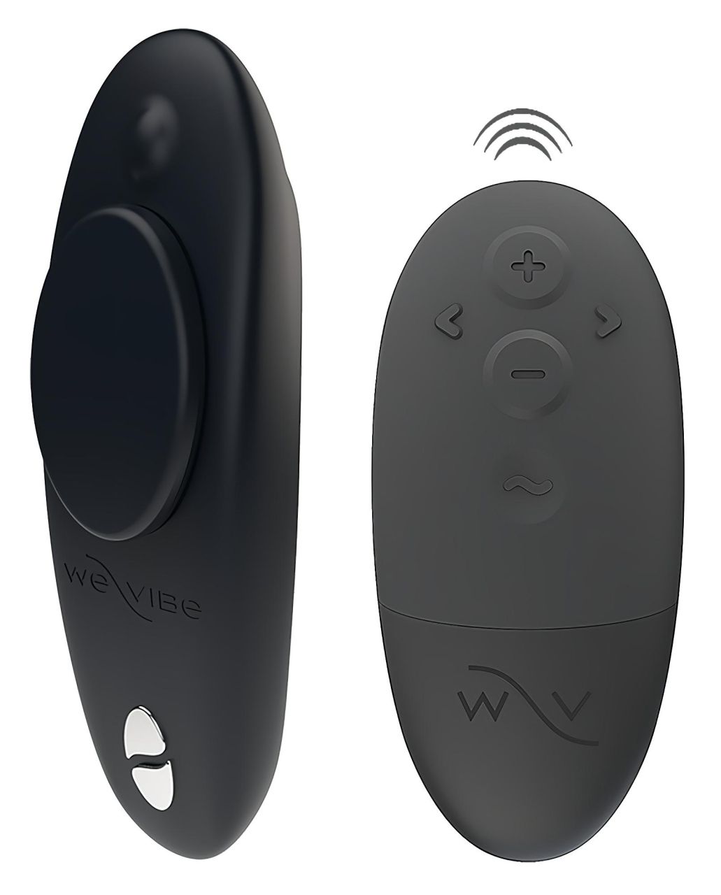 We-Vibe Moxie+ - rádiós, okos csikló vibrátor (fekete)