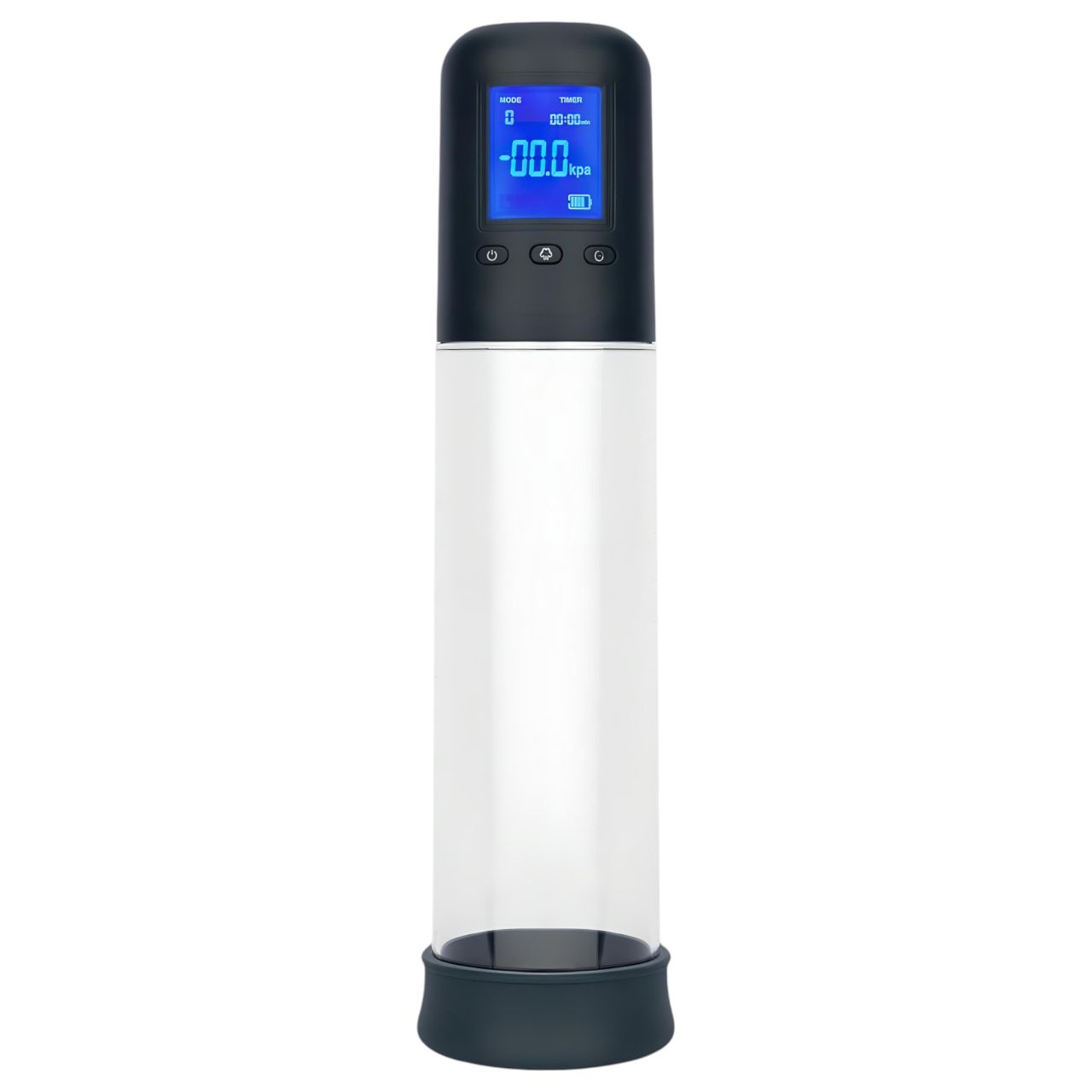 Boners - automatikus LCD péniszpumpa (átlátszó-fekete) Boners - automatikus LCD péniszpumpa (átlátszó-fekete)