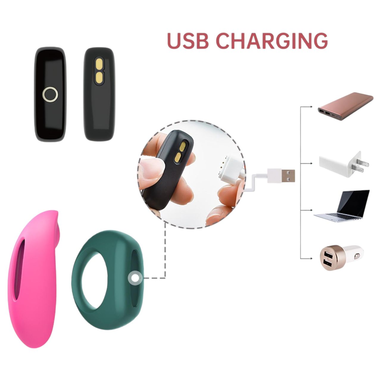 Magic Motion - párvibrátor szett (pink-zöld) Magic Motion - párvibrátor szett (pink-zöld)