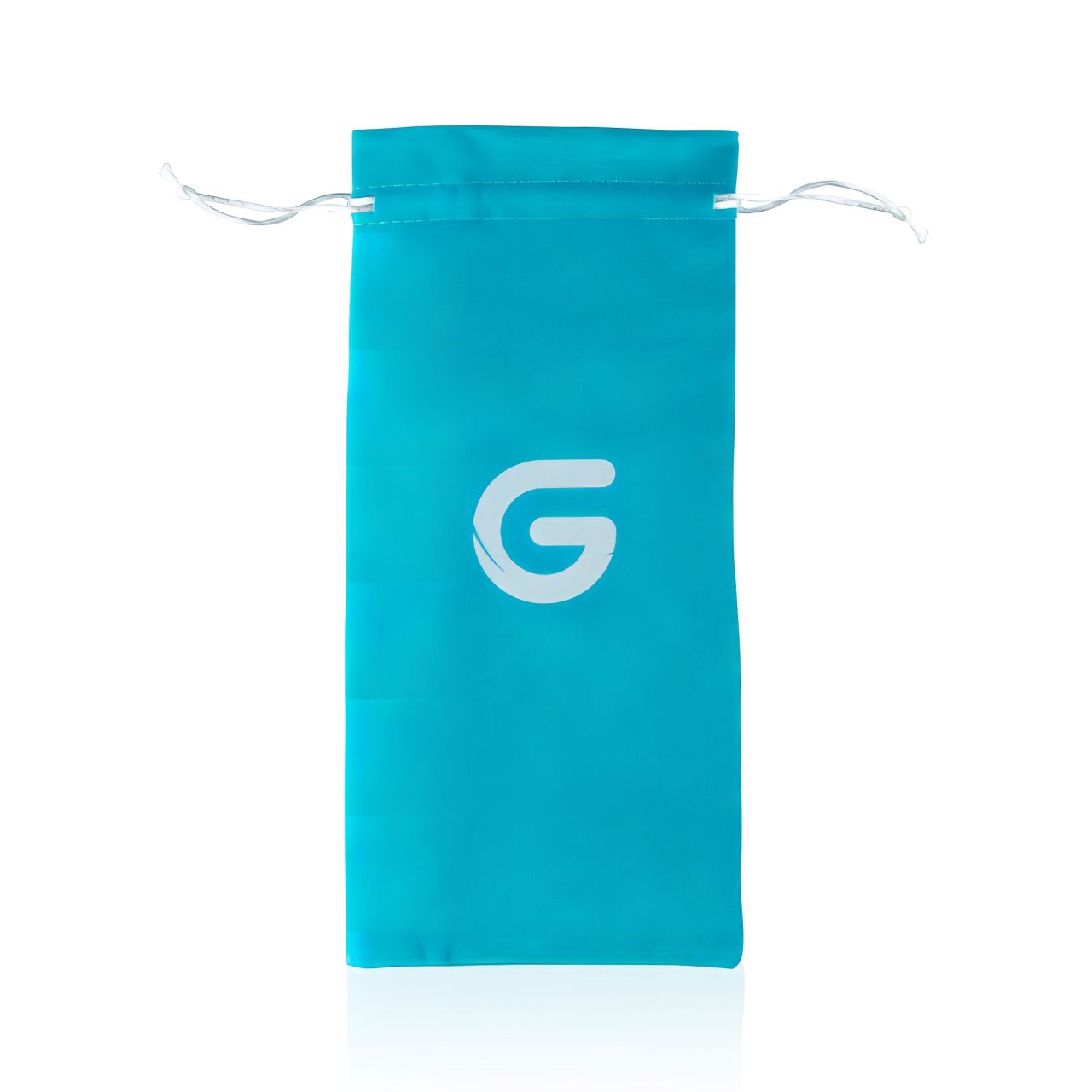 Gildo Glass No. 5 - spirál üveg dildó (átlátszó-kék)