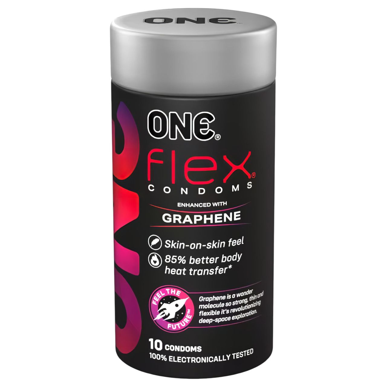 ONE Flex - grafén anyagú óvszer (12db) ONE Flex - grafén anyagú óvszer (12db)
