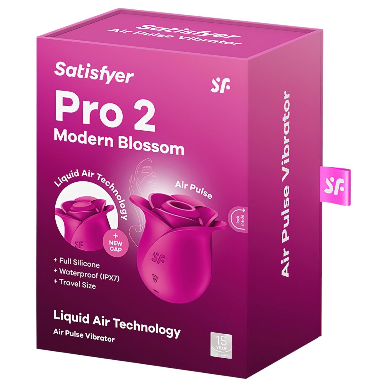 Satisfyer Pro 2 Modern Blossom - léghullámos csiklóizgató (pink) Satisfyer Pro 2 Modern Blossom - léghullámos csiklóizgató (pink)