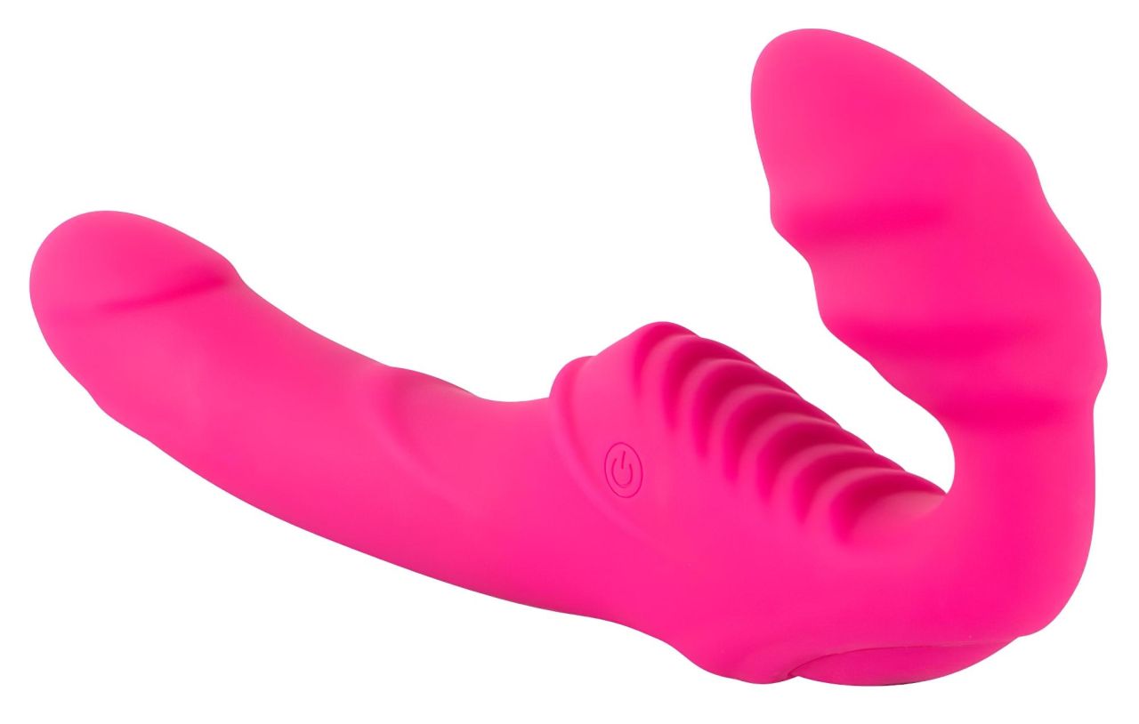 You2Toys Double2Teaser - felcsatolható vibrátor pánt nélkül (pink)