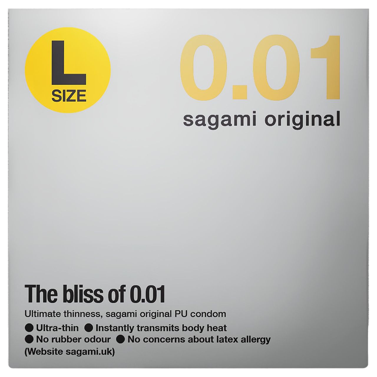 Sagami Original 0,01 L - óvszer - 58mm (1db)