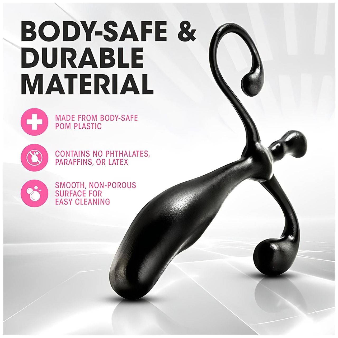 Anal Adventures - prosztata dildó (fekete) Anal Adventures - prosztata dildó (fekete)