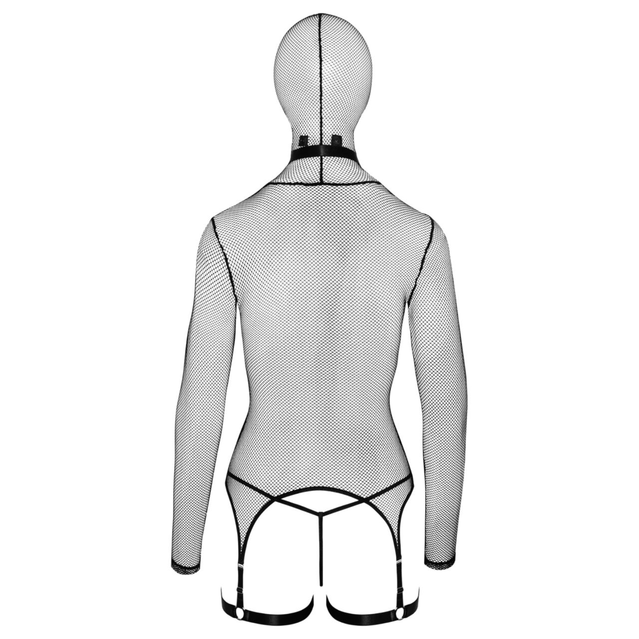 Bad Kitty - BDSM áttetsző necc szett korbáccsal (fekete) Bad Kitty - BDSM áttetsző necc szett korbáccsal (fekete)