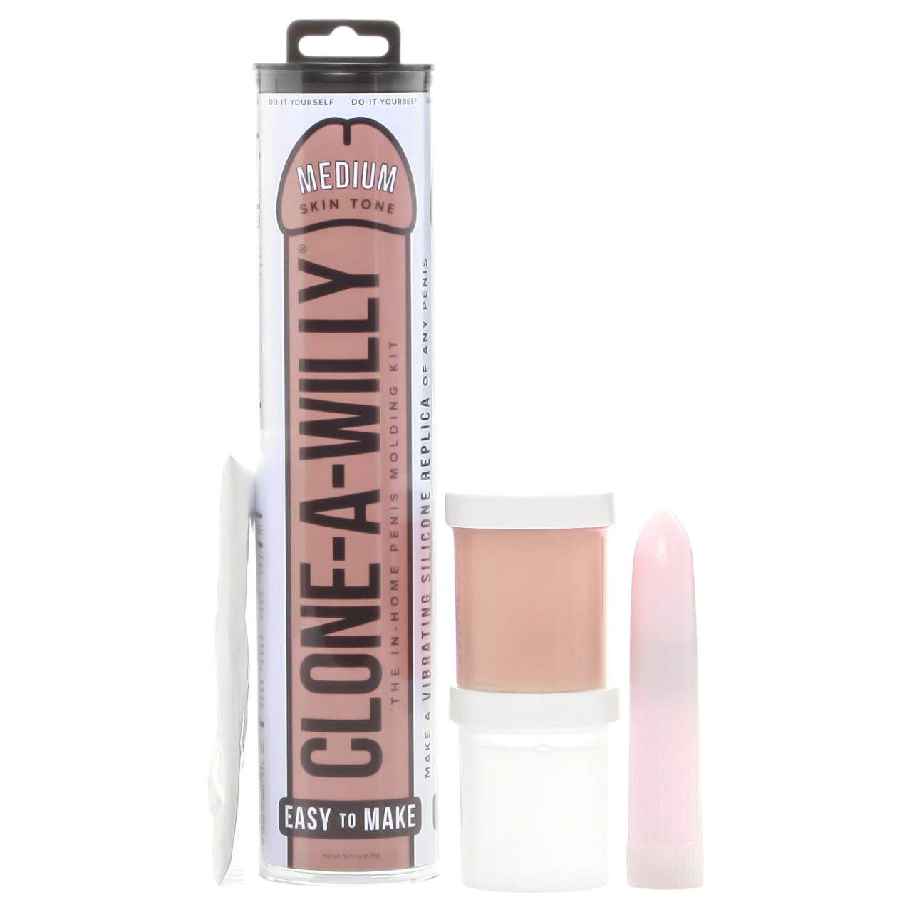 Clone-a-Willy - péniszmásoló szett vibrátorral (sötét natúr) Clone-a-Willy - péniszmásoló szett vibrátorral (sötét natúr)