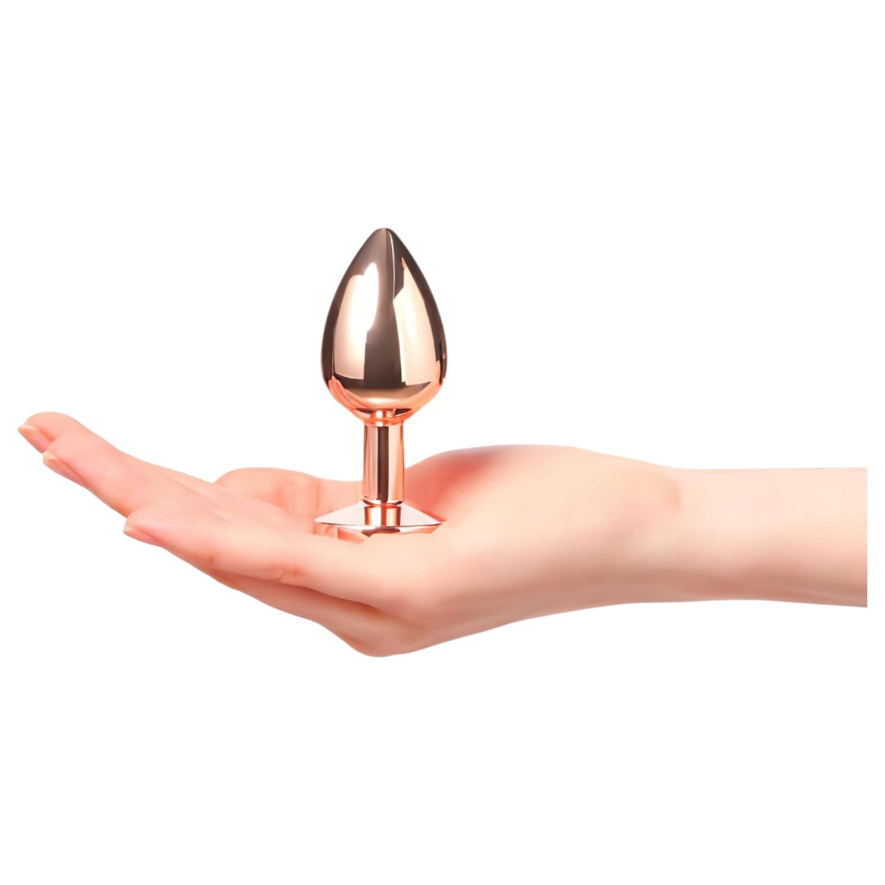/ Dorcel Diamond Plug M - alumínium anál plug (rosegold)