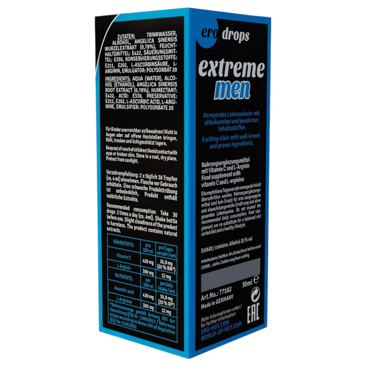 HOT Spanish fly Extreme - vágyfokozó csepp férfiaknak (30 ml) HOT Spanish fly Extreme - vágyfokozó csepp férfiaknak (30 ml)