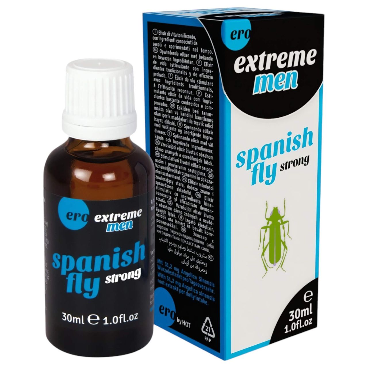 HOT Spanish fly Extreme - vágyfokozó csepp férfiaknak (30 ml) HOT Spanish fly Extreme - vágyfokozó csepp férfiaknak (30 ml)
