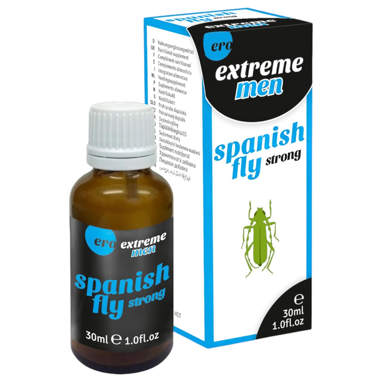 HOT Spanish fly Extreme - vágyfokozó csepp férfiaknak (30 ml) HOT Spanish fly Extreme - vágyfokozó csepp férfiaknak (30 ml)