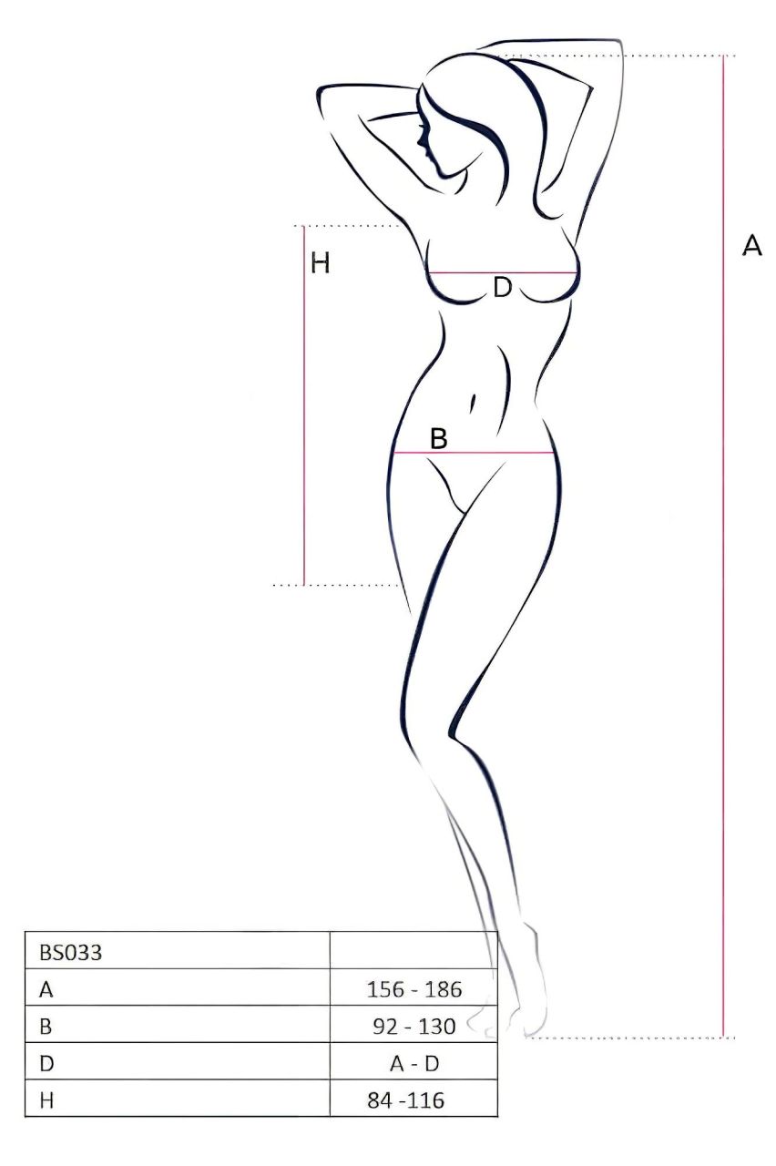 Passion BS034 - rózsás-indás necc szett (fekete) - S-L Passion BS034 - rózsás-indás necc szett (fekete) - S-L