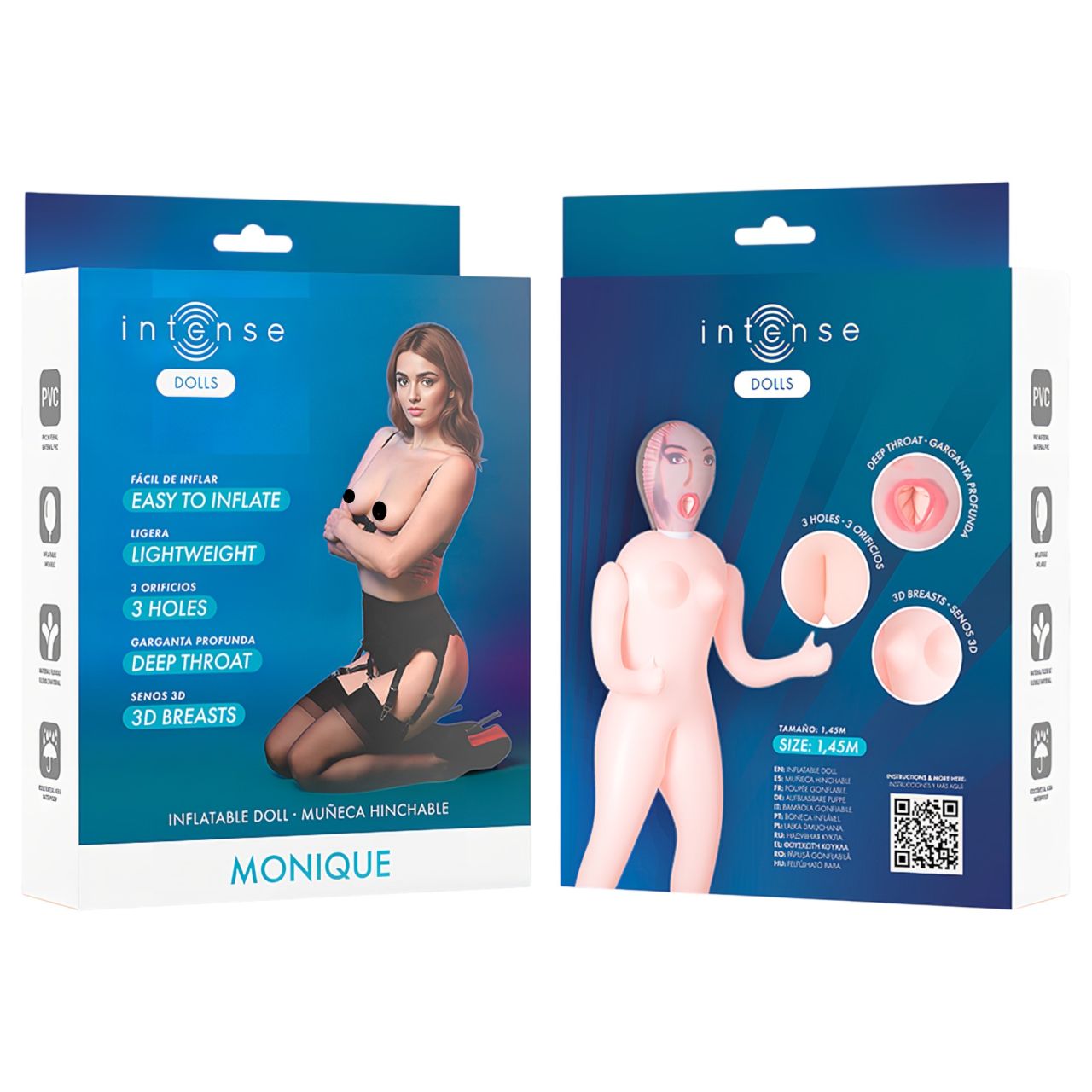 Intense Dolls Monique - felfújható guminő