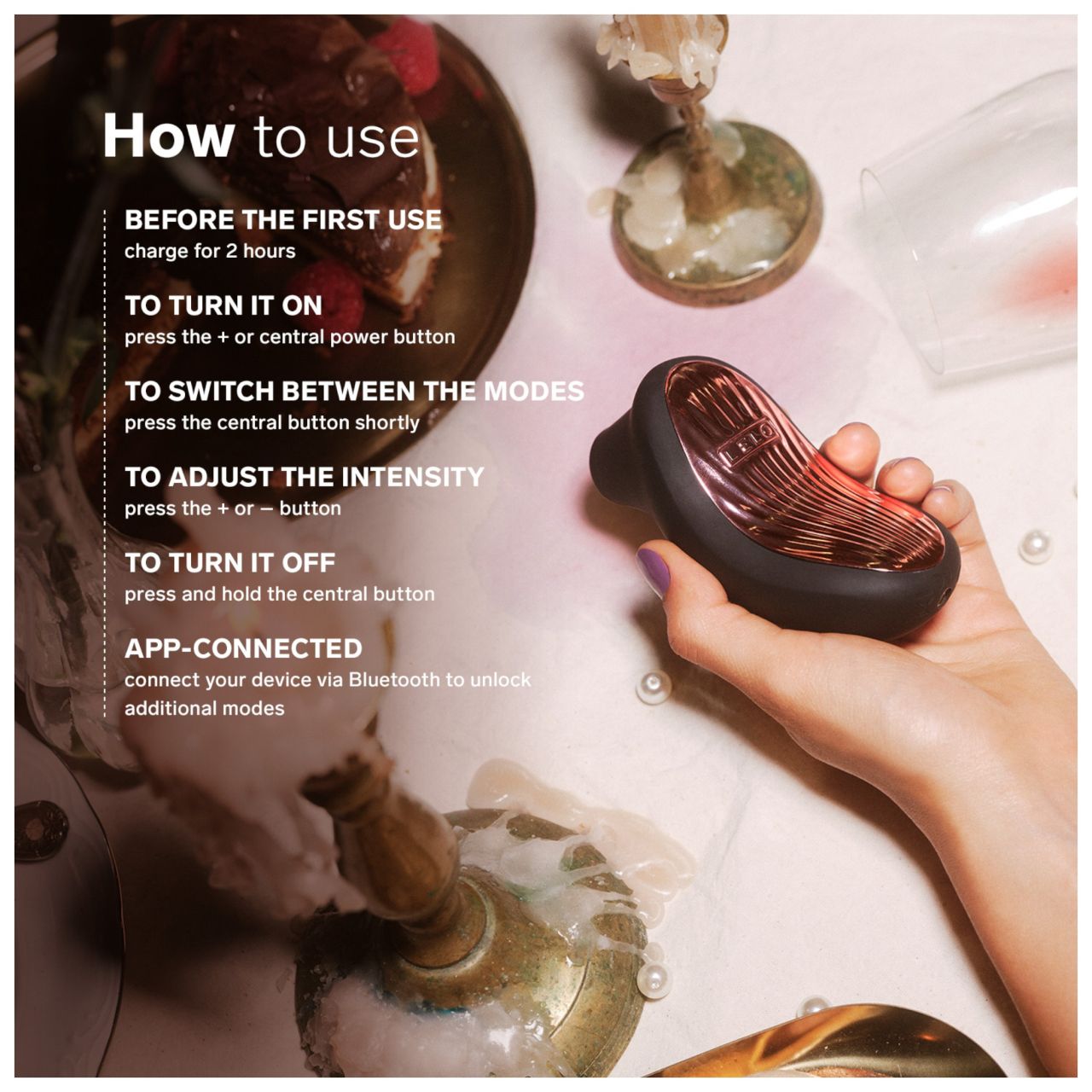 LELO Sona 3 Cruise - hanghullámos csiklóizgató (lila)