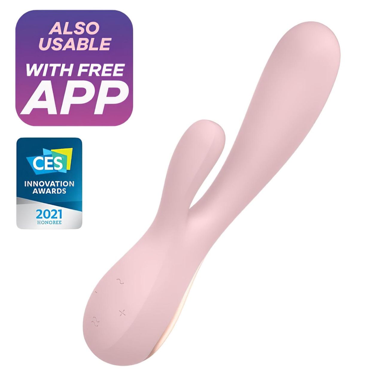 / Satisfyer Mono Flex - okos vízálló vibrátor (pink)
