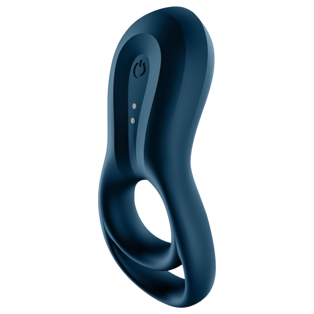 Satisfyer Epic Duo - App-vezérelt vibrációs péniszgyűrű, férfiaknak (fekete)