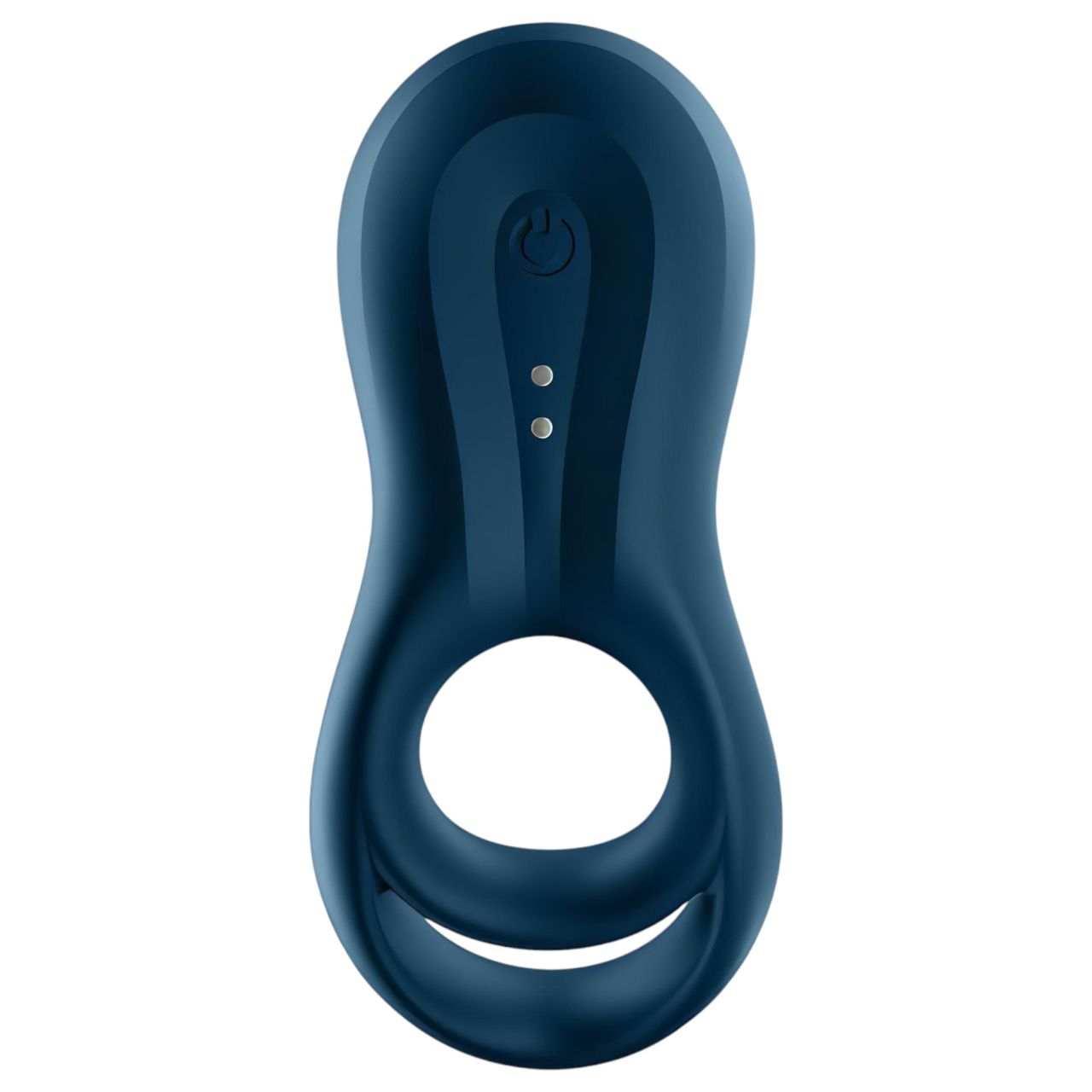Satisfyer Epic Duo - App-vezérelt vibrációs péniszgyűrű, férfiaknak (fekete)