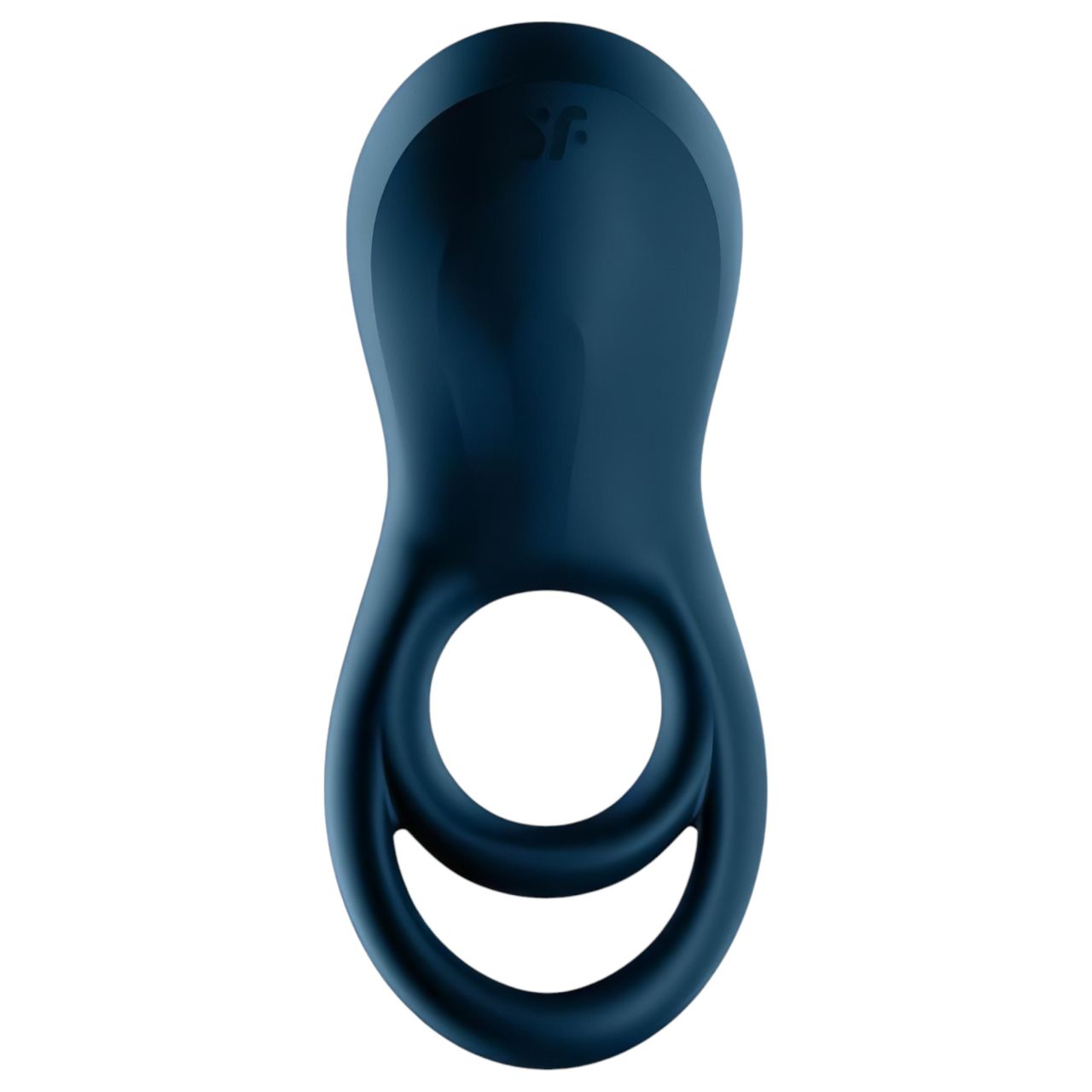 Satisfyer Epic Duo - App-vezérelt vibrációs péniszgyűrű, férfiaknak (fekete)