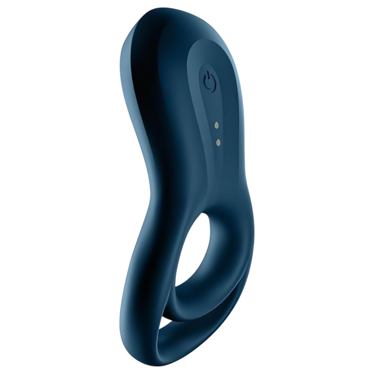 Satisfyer Epic Duo - App-vezérelt vibrációs péniszgyűrű, férfiaknak (fekete)