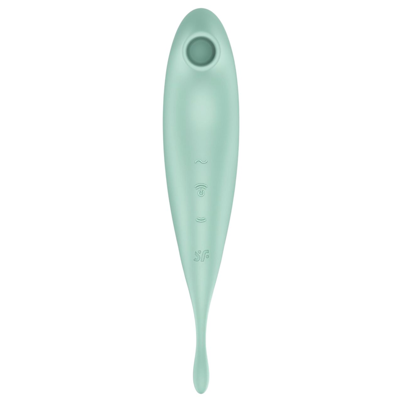 Satisfyer Twirling Pro - okos 2in1 csikló vibrátor (menta)