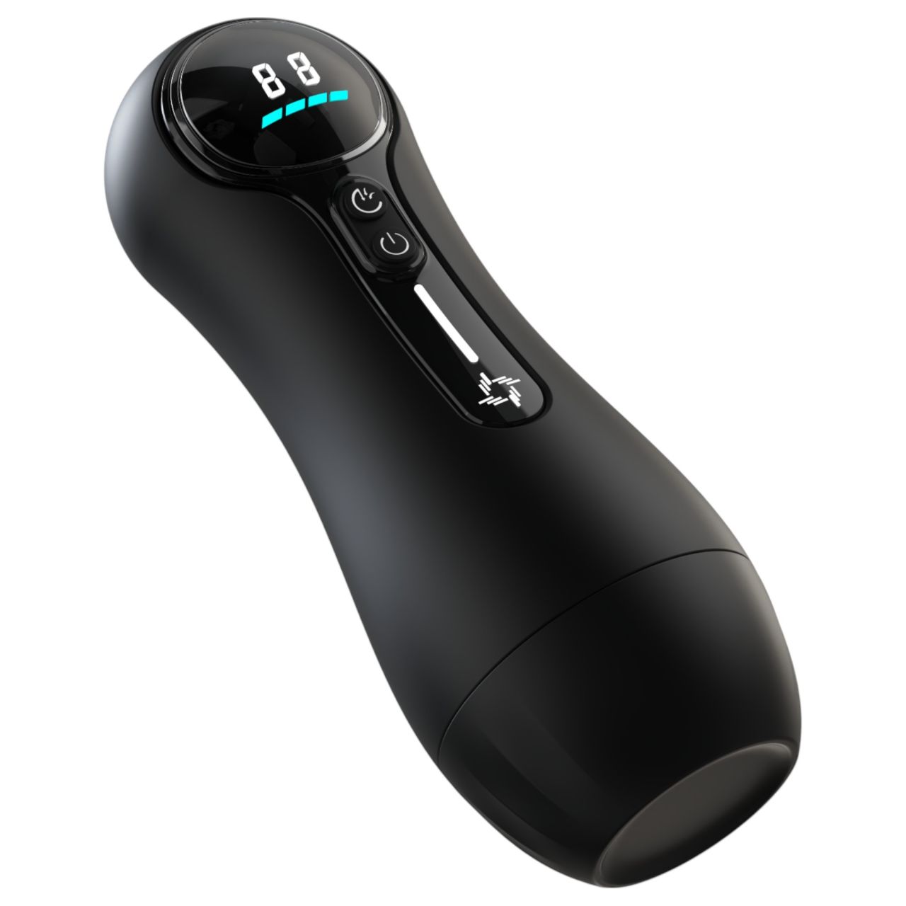 Leopard - szívó maszturbátor (fekete)