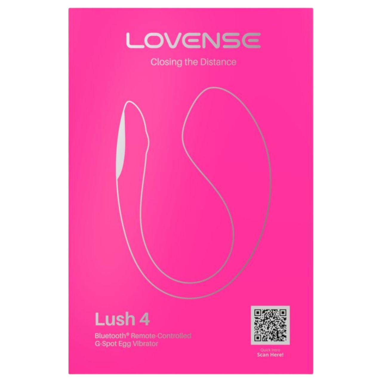 LOVENSE Lush 4 - okos vibrotojás (pink) LOVENSE Lush 4 - okos vibrotojás (pink)
