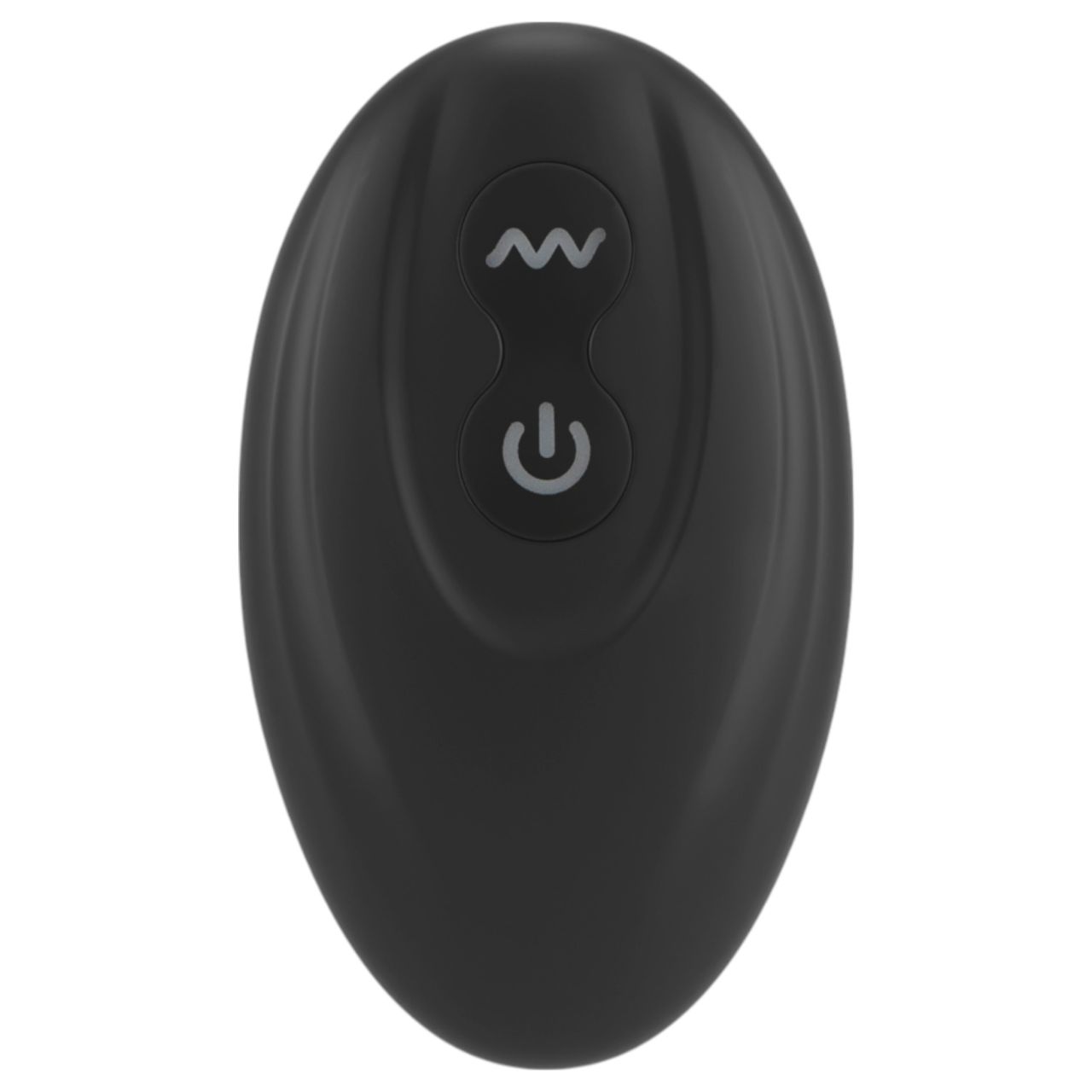 Rebel - prosztata vibrátor pénisz-és heregyűrűvel (fekete)