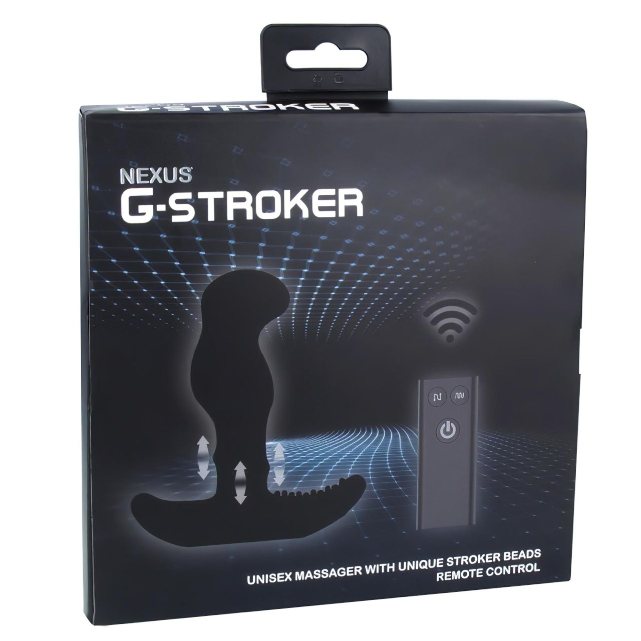 Nexus G-stroker - távirányítós prosztata masszírozó vibrátor (fekete)