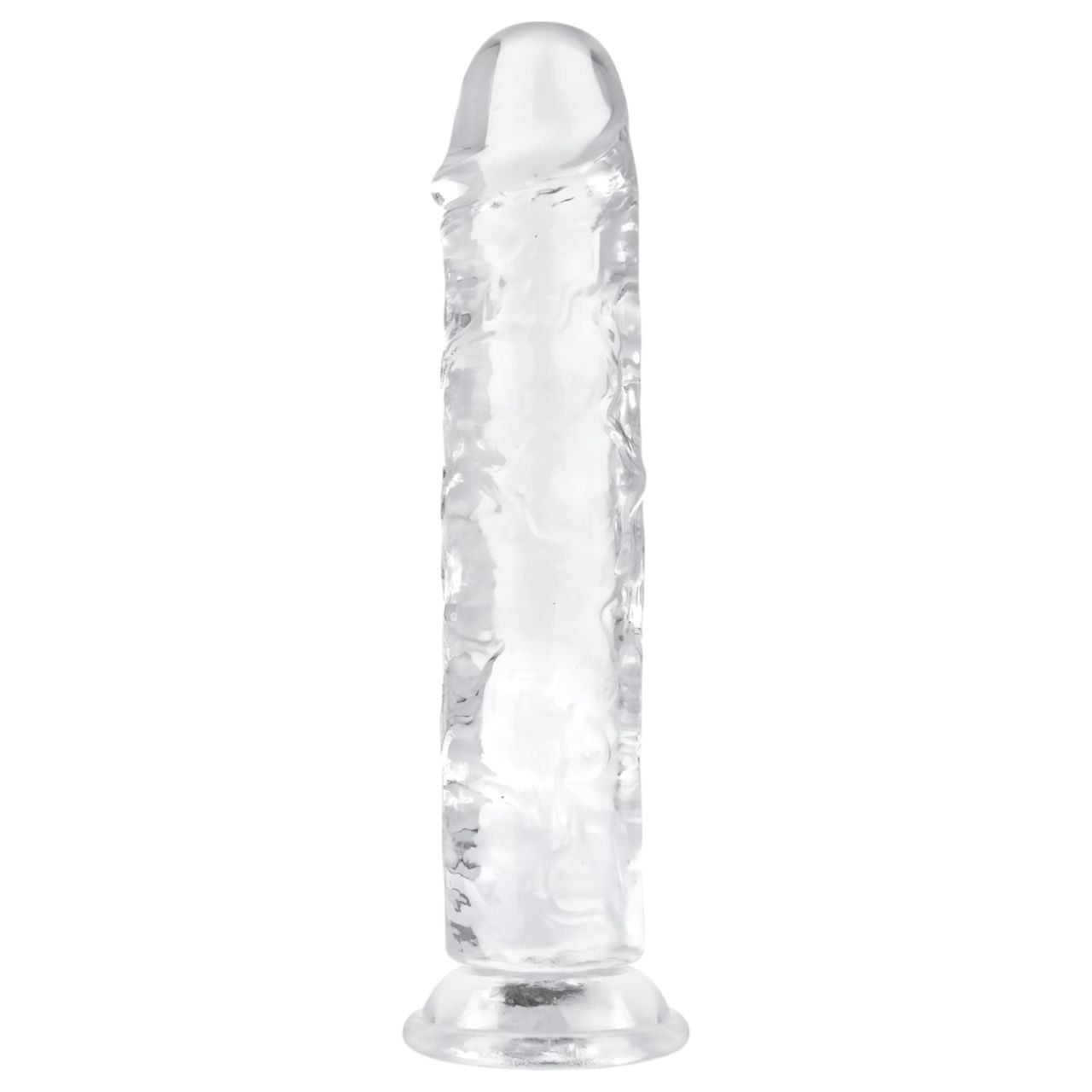 EasyToys - zselés dildó - 18cm (átlátszó) EasyToys - zselés dildó - 18cm (átlátszó)