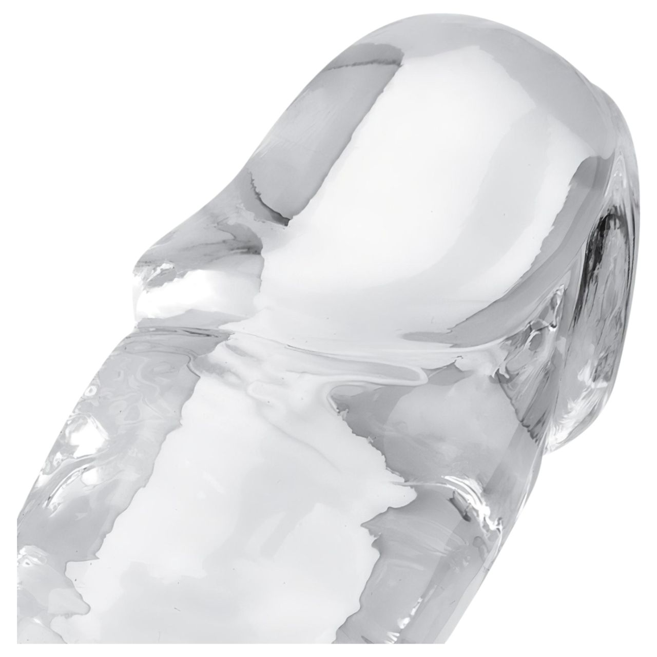 EasyToys - zselés dildó - 18cm (átlátszó) EasyToys - zselés dildó - 18cm (átlátszó)