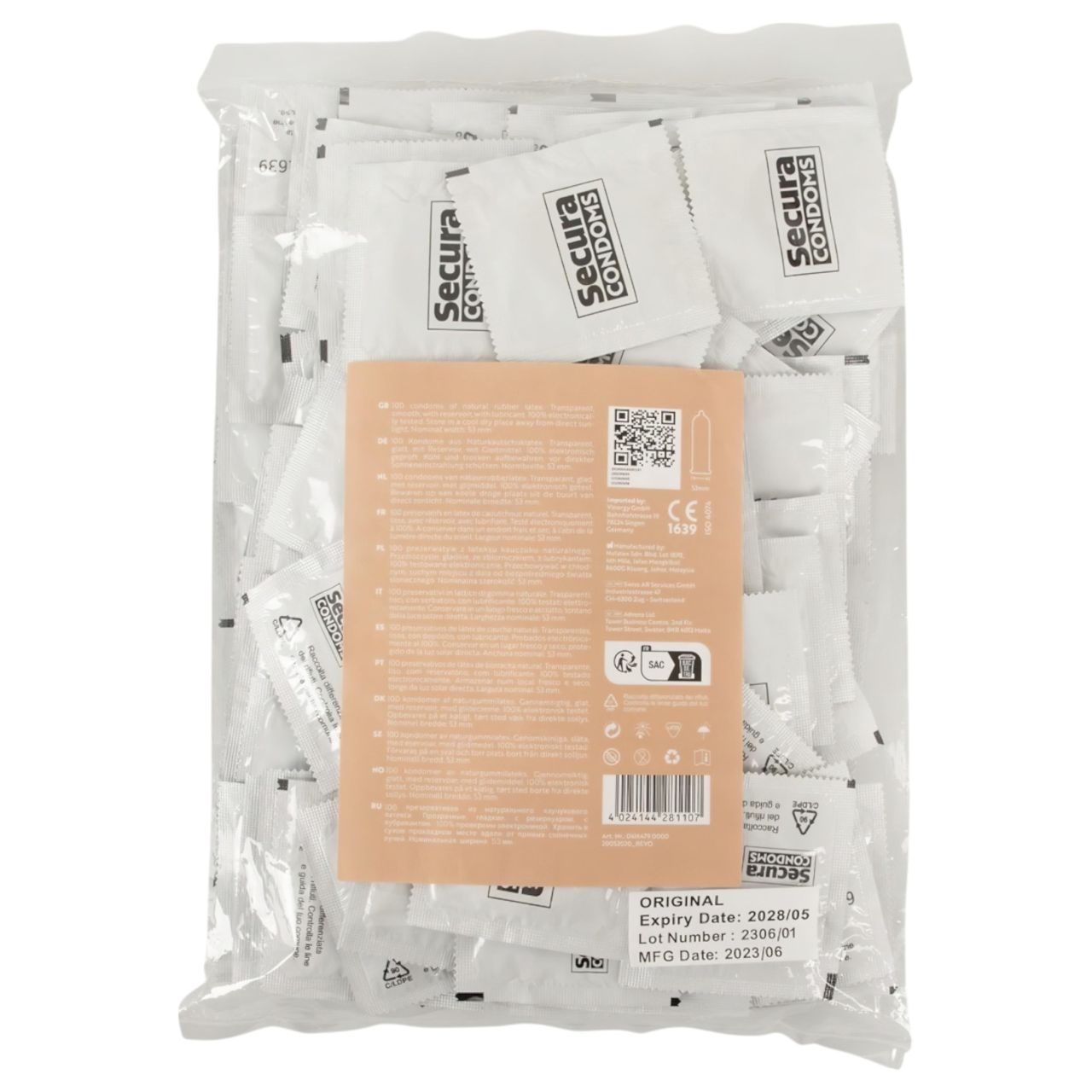 Secura Original - óvszer (100db)