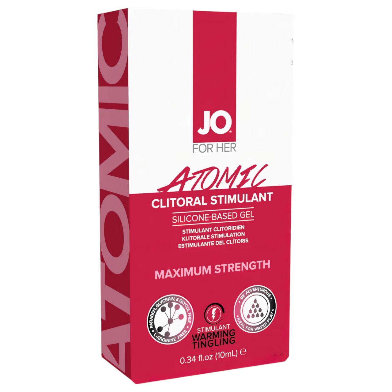 JO ATOMIC - klitorisz stimuláló gél nőknek (10ml) JO ATOMIC - klitorisz stimuláló gél nőknek (10ml)